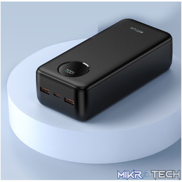 Power Bank Dual USB Fast Charging PD20W QC3.022.5W 30000mAh - PB365 - Image 3
